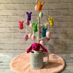 Rae Dunn Ceramic Cute As A Bunny Easter Mug Only